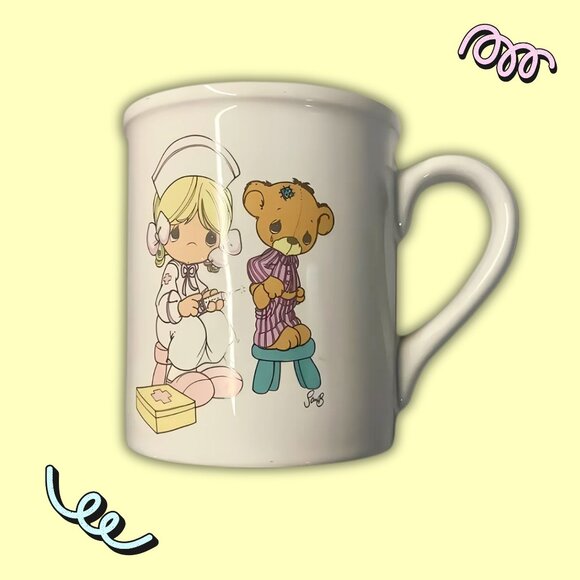 Vintage Precious Moments Coffee Mug - Picture 1 of 6